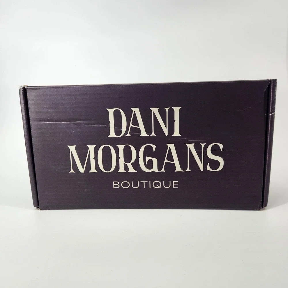 Dani Morgans Boutique Desert Western Blue Tumbler 40oz Handle‎ Straw New in Box